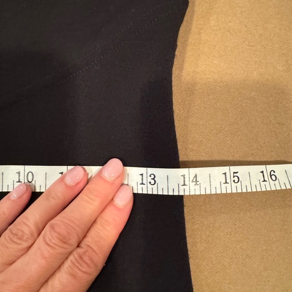 Donna Karan Black Knit Wool Dress - size X-Small-Small - Picture 8 of 10